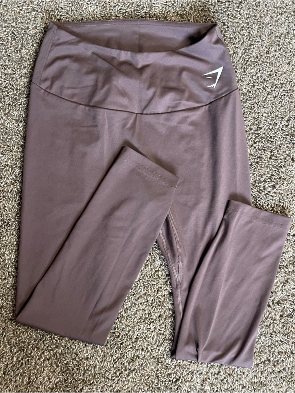 Gymshark Training Leggings 7/8 Length Brown Women’s Size Small Athletic Workout